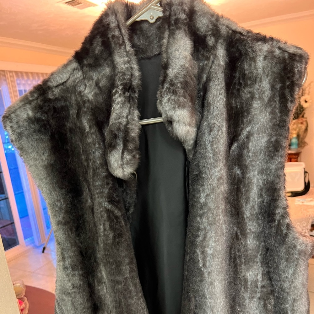 Faux Fur Vest for Woman